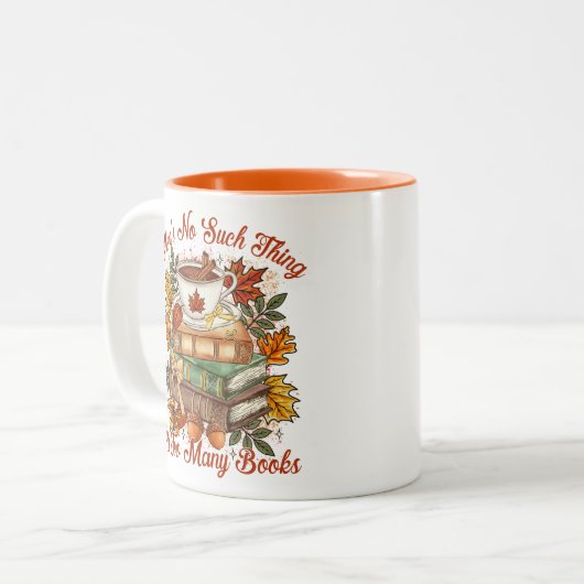 Tasse 2 Couleurs Cozy Reading Book Fall (Devant gauche)