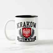 Tasse 2 Couleurs Cracovie Pologne (Gauche)