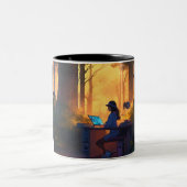 Tasse 2 Couleurs "Crafted Cup Creations : Elevez vos Sips avec Sty (Centre)