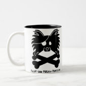 Tasse 2 Couleurs Craignez le pirate Papillon (Gauche)