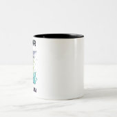 Tasse 2 Couleurs craignez le requin commun (Centre)