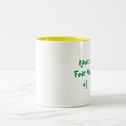 Tasse 2 Couleurs Craignez-moi (Centre)