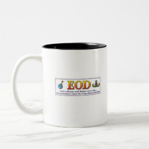 Tasse 2 Couleurs Crainte d'EOD