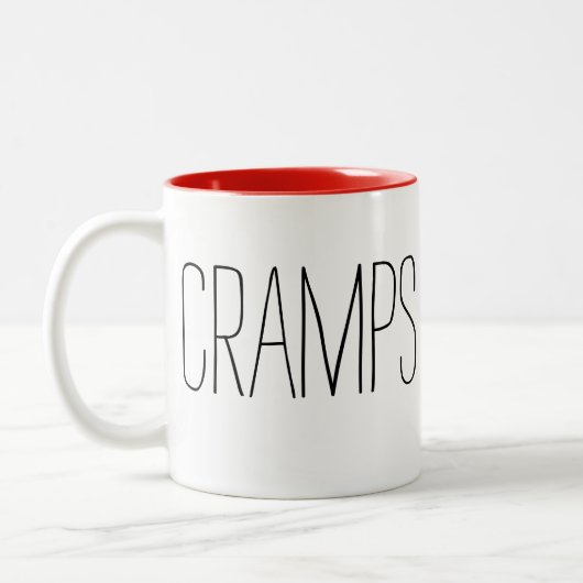 Tasse 2 Couleurs Crampes (Gauche)