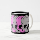 Tasse 2 Couleurs Crâne (Devant droit)