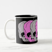 Tasse 2 Couleurs Crâne (Gauche)