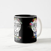 Tasse 2 Couleurs crâne (Devant droit)