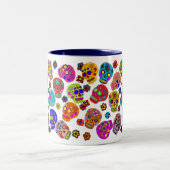 Tasse 2 Couleurs Crâne à sucre (Centre)