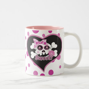 Tasse 2 Couleurs Crâne doux