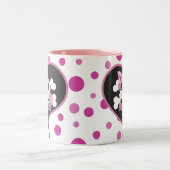 Tasse 2 Couleurs Crâne doux (Centre)