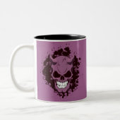 Tasse 2 Couleurs Crâne Neon Demon (Gauche)
