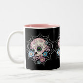 Tasse 2 Couleurs Crâne Sucre (Gauche)