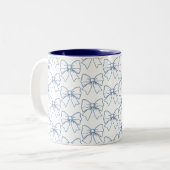 Tasse 2 Couleurs Cravate (Devant gauche)