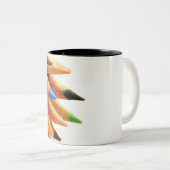 Tasse 2 Couleurs crayon de couleur (Devant droit)