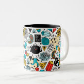 Tasse 2 Couleurs Crazy head (Devant droit)
