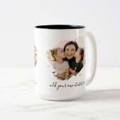 Tasse 2 Couleurs Create Your Own 2 Photo (Devant droit)