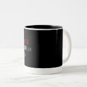 Tasse 2 Couleurs Création personnelle (Devant droit)