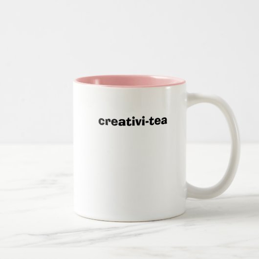 Tasse 2 Couleurs creativi-thé (Droit)