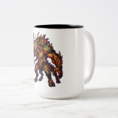 Tasse 2 Couleurs Créature Béhémoth infernale (Devant droit)