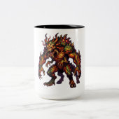 Tasse 2 Couleurs Créature Béhémoth infernale (Centre)