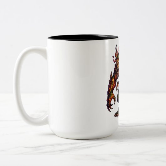 Tasse 2 Couleurs Créature Béhémoth infernale (Gauche)