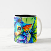 Tasse 2 Couleurs Créature Imaginaire (Devant droit)