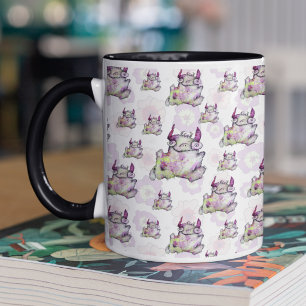 Tasse 2 Couleurs Créature monstrueuse magique de jogging heureuse