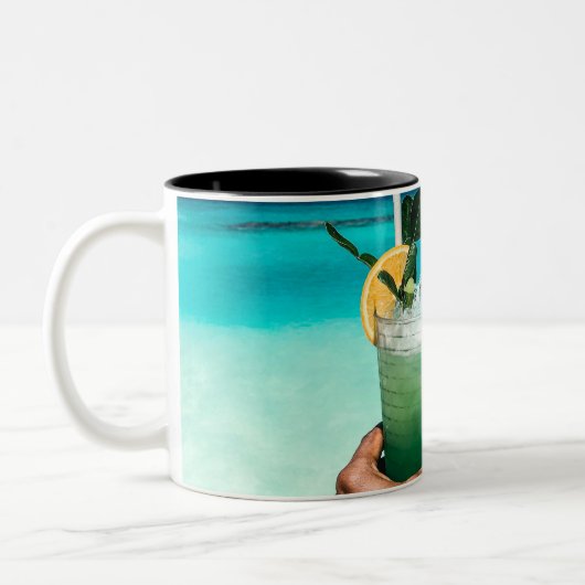 Tasse 2 Couleurs Créatures de la mer cool (Gauche)