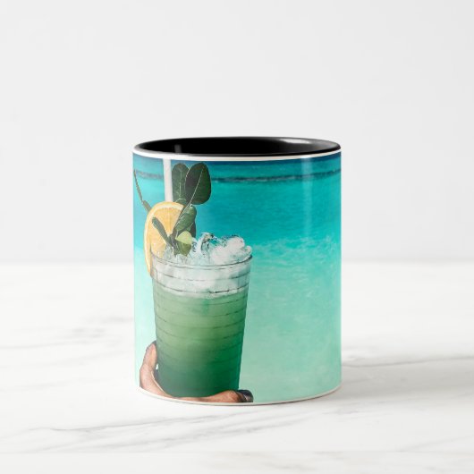 Tasse 2 Couleurs Créatures de la mer cool (Centre)