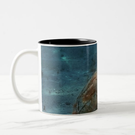 Tasse 2 Couleurs Créatures de la mer cool (Gauche)