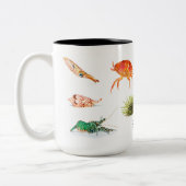 Tasse 2 Couleurs Créatures hawaïennes de mer, Edition spéciale (Gauche)