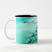 Tasse 2 Couleurs Créatures marines (Gauche)