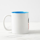 Tasse 2 Couleurs Créé avec un objectif (Gauche)