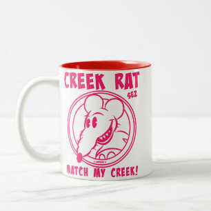 Tasse 2 Couleurs Creekrat Cartoon Studios Creek Rat Art