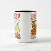 Tasse 2 Couleurs Creekrat Cartoon Studios Noël 2024 Art (Centre)
