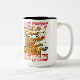 Tasse 2 Couleurs Creekrat Cartoon Studios Noël 2024 Art