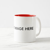 Tasse 2 Couleurs Créez votre propre blanc (Devant droit)