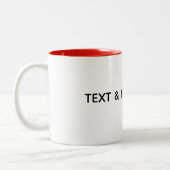Tasse 2 Couleurs Créez votre propre blanc (Gauche)
