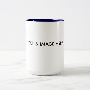 Tasse 2 Couleurs Créez votre propre blanc