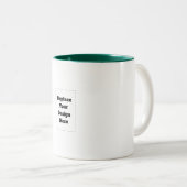 Tasse 2 Couleurs Créez votre propre blanc  (Devant droit)
