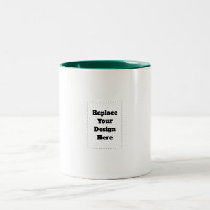 Tasse 2 Couleurs Créez votre propre blanc 