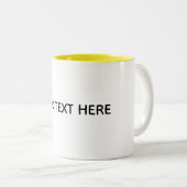 Tasse 2 Couleurs Créez Votre Propre Blanc (Devant droit)