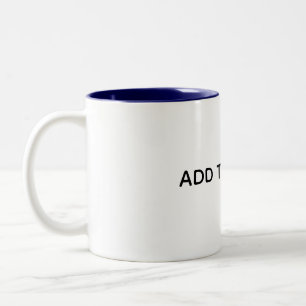 Tasse 2 Couleurs Créez Votre Propre Blanc