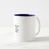 Tasse 2 Couleurs Créez votre propre blanc (Devant droit)