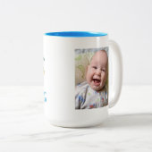 Tasse 2 Couleurs Créez votre propre impression main pour la Fête de (Devant droit)