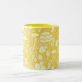 Tasse 2 Couleurs Crème de moutarde de champignons (Centre)