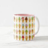 Tasse 2 Couleurs Crème glacée (Devant droit)