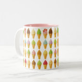 Tasse 2 Couleurs Crème glacée (Devant gauche)