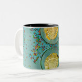 Tasse 2 Couleurs Crème glacée aux fraises (Devant gauche)