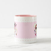 Tasse 2 Couleurs Crème glacée de Kawaii (Centre)